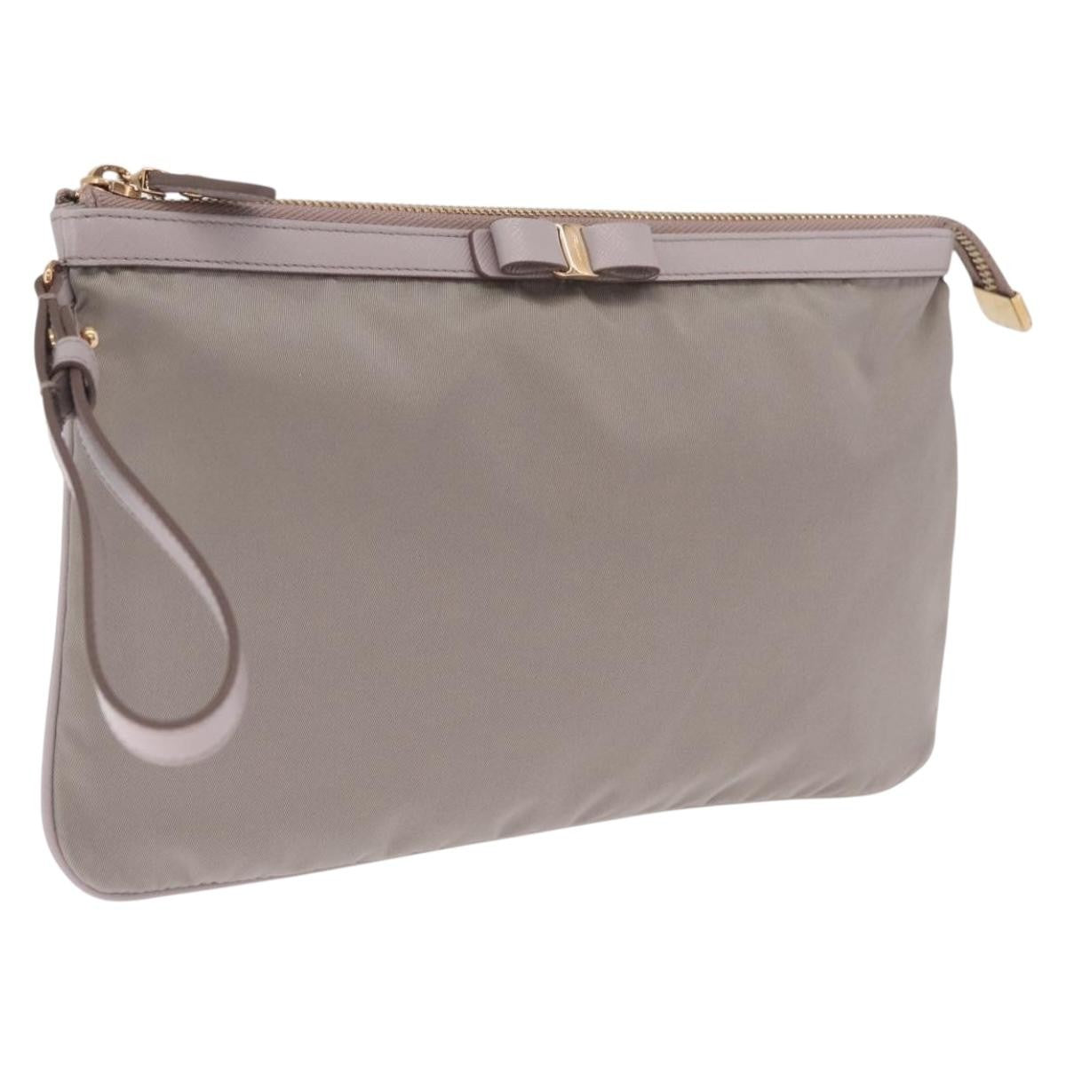 Salvatore Ferragamo Vala Clutch Nylon Product Image