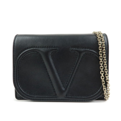 Valentino Garavani VLogo Full Flap Chain Leather Product Image