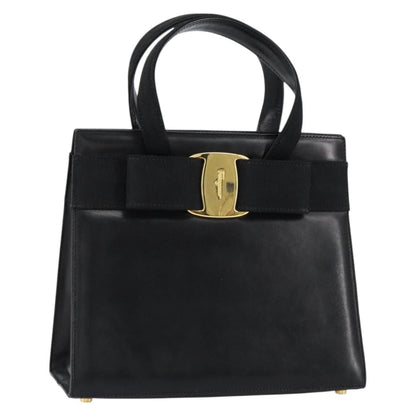 Salvatore Ferragamo Convertible Vara Bow Tote Leather Small