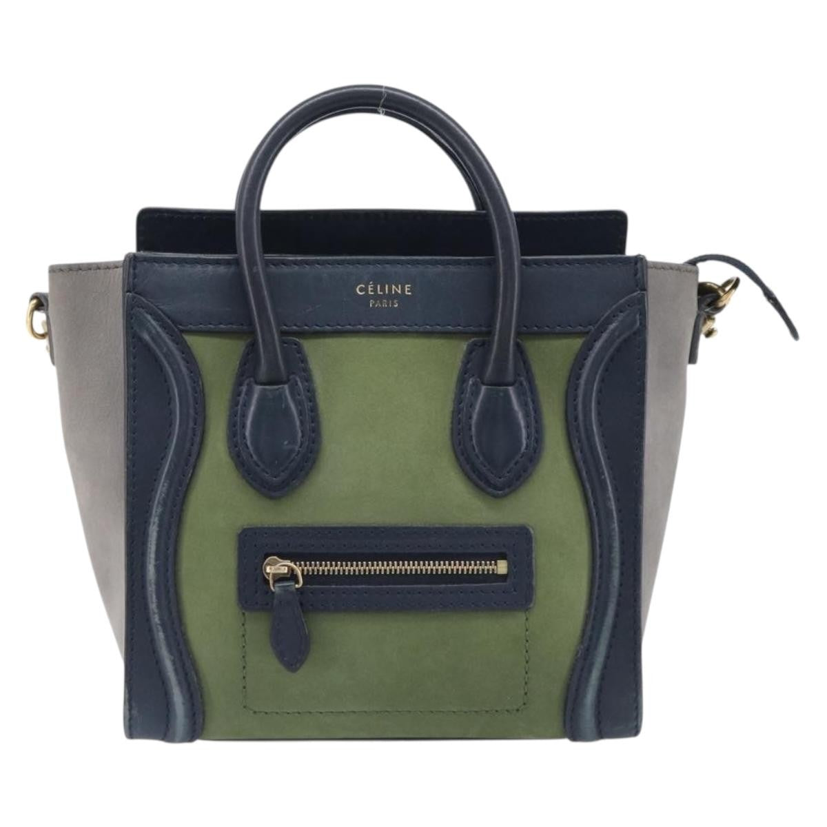 Celine Luggage Smooth Leather Nano