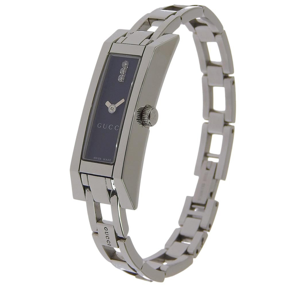 Gucci G-Frame Rectangular Bangle Quartz Watch Stainless Steel Product Image