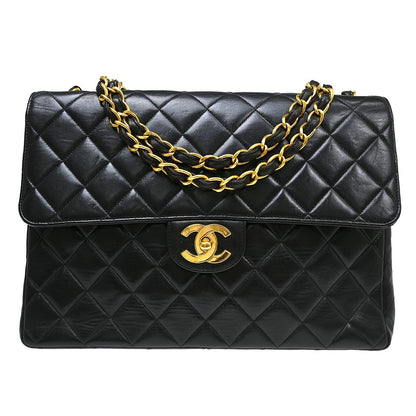 Chanel Flap Chain Shoulder Bag Quilted Satin Small