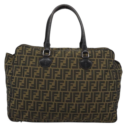 Fendi Vintage Zip Tote Zucca Canvas Medium