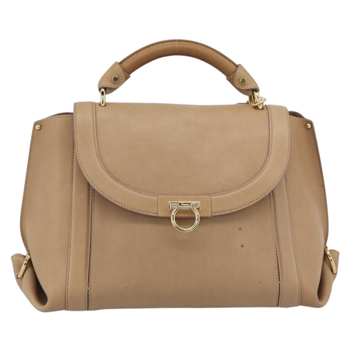 Salvatore Ferragamo Sofia Rainbow Saddle Leather Medium