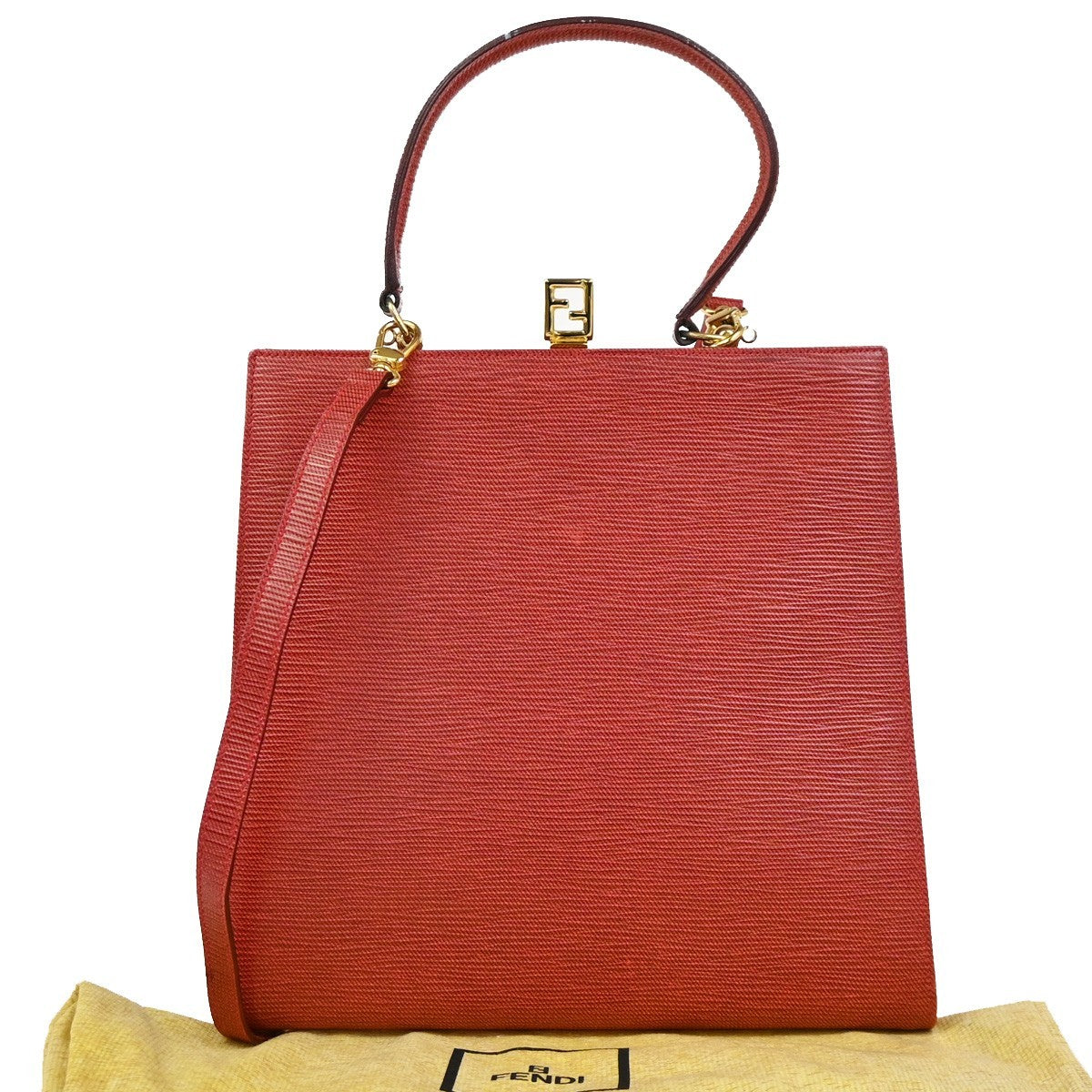 Fendi Vintage Top Handle Leather Product Image