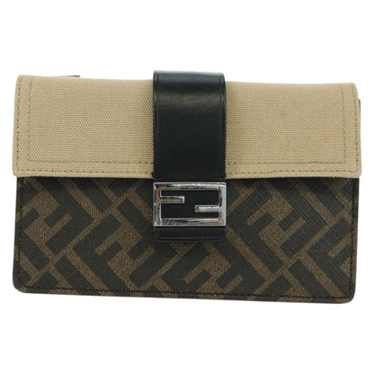 Fendi Baguette Zucca Canvas with Leather Product Image