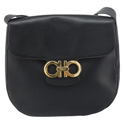 Salvatore Ferragamo Gancini Shoulder Bag Leather Product Image