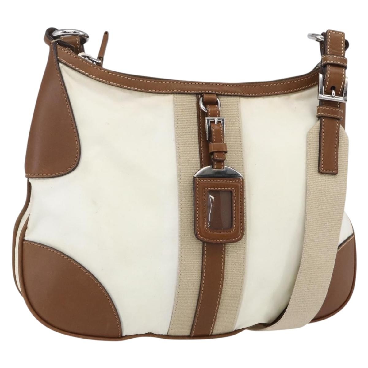 Prada Vintage Shoulder Bag Nylon and Leather Product Image