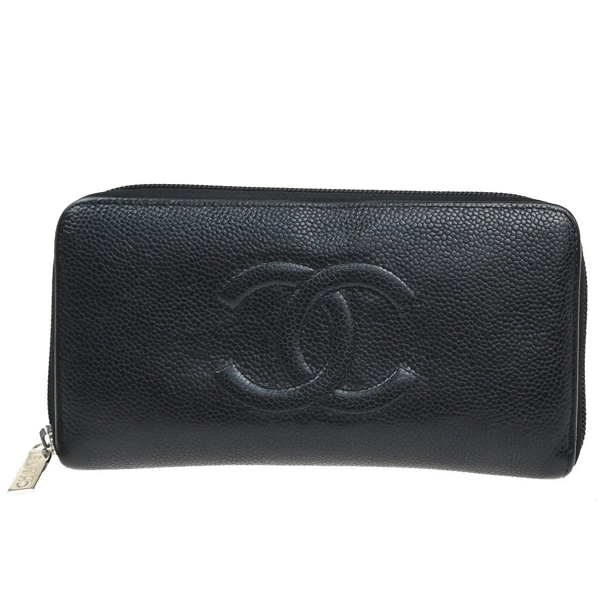 Chanel CC Zip Around Leather Product Image