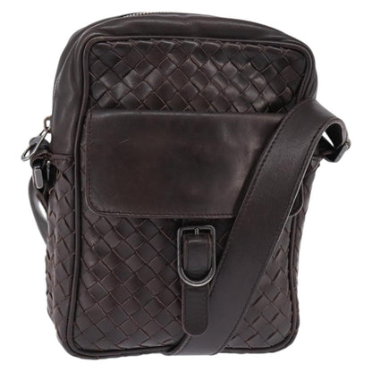 Bottega Veneta Front Pocket Messenger Bag Intrecciato Nappa Small