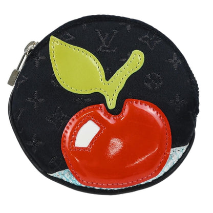 Louis Vuitton Round Coin Purse Limited Edition Monogram Silk Product Image