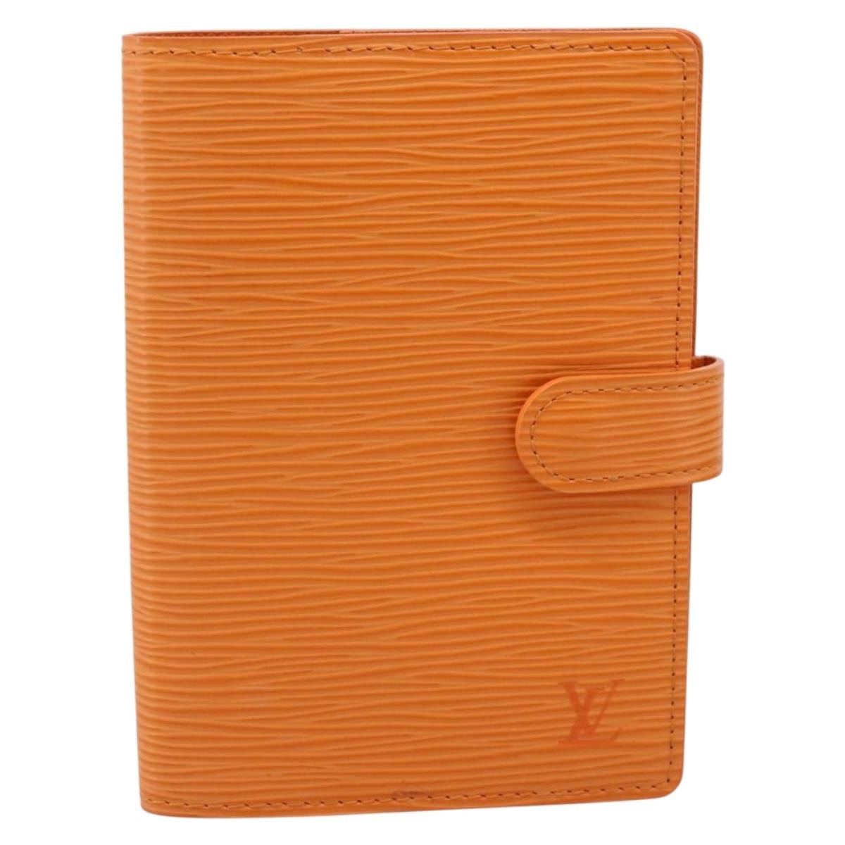 Louis Vuitton Ring Agenda Cover Epi Leather PM