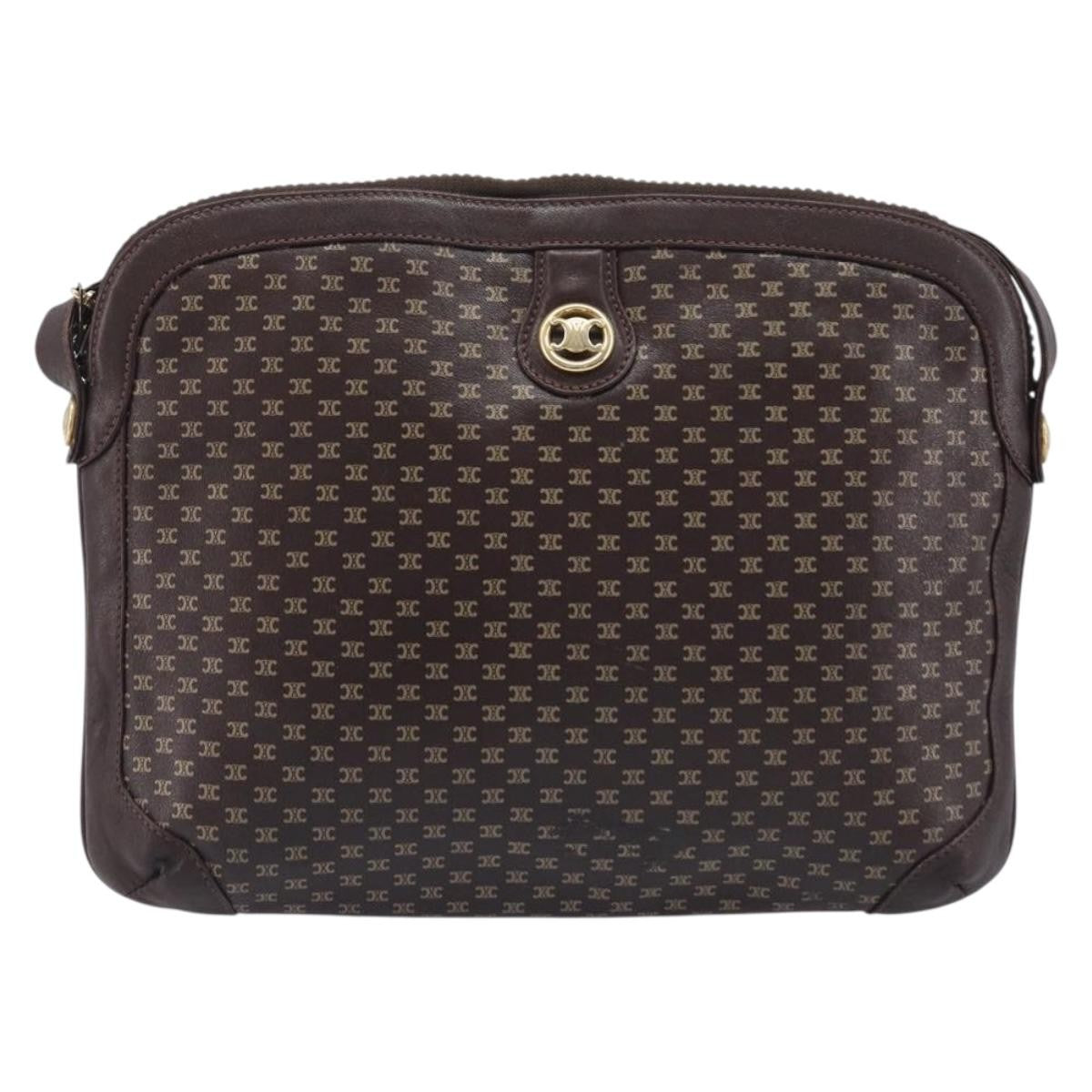 Celine Macadam Shoulder Canvas Medium
