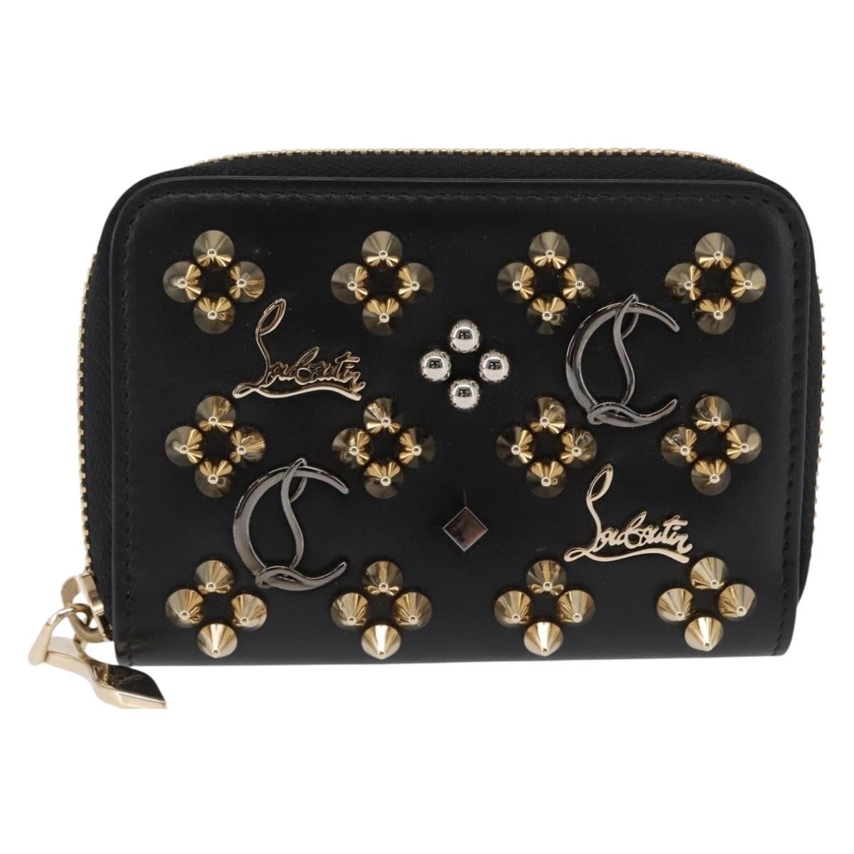 Christian Louboutin Panettone Coin Purse Embellished Leather Product Image