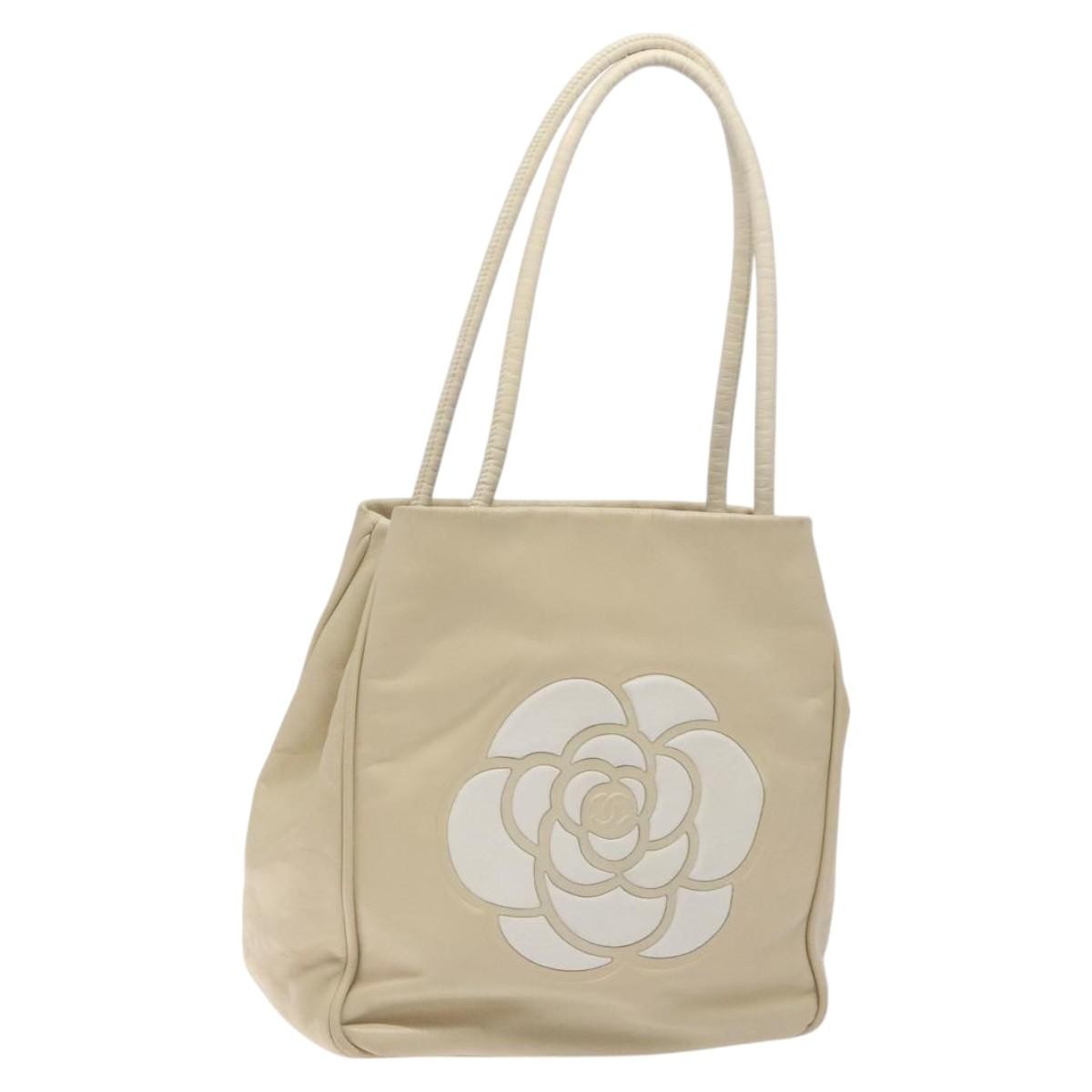 Chanel Camellia Tote Leather Product Image