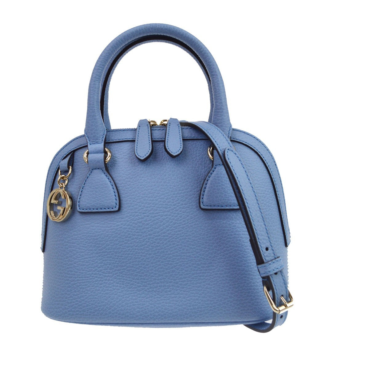 Gucci Interlocking Top Handle Leather Medium