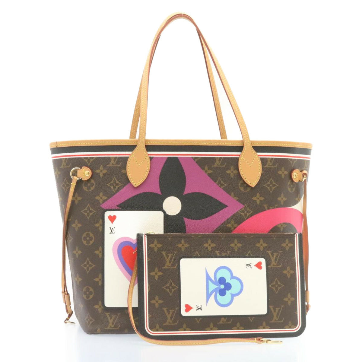 Louis Vuitton Neverfull NM Tote Limited Edition Game On Monogram Canvas MM