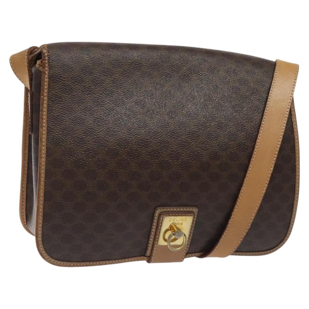 Celine Vintage Macadam Canvas and Leather Product Image