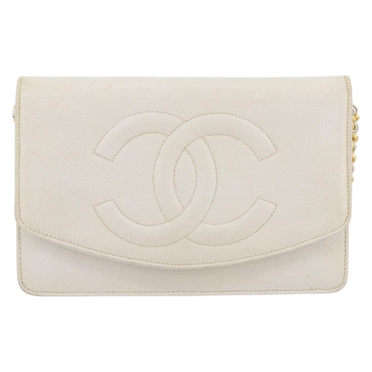 Chanel Vintage Timeless Wallet on Chain Caviar Product Image