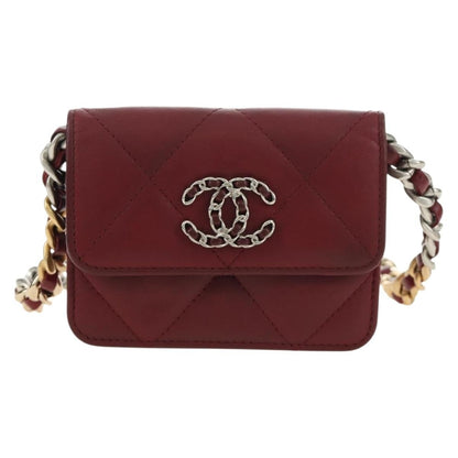Chanel 19 Wallet on Chain Quilted Lambskin Product Image