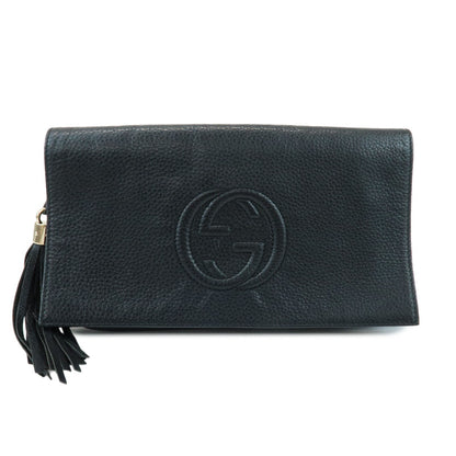 Gucci Soho Clutch Leather Product Image