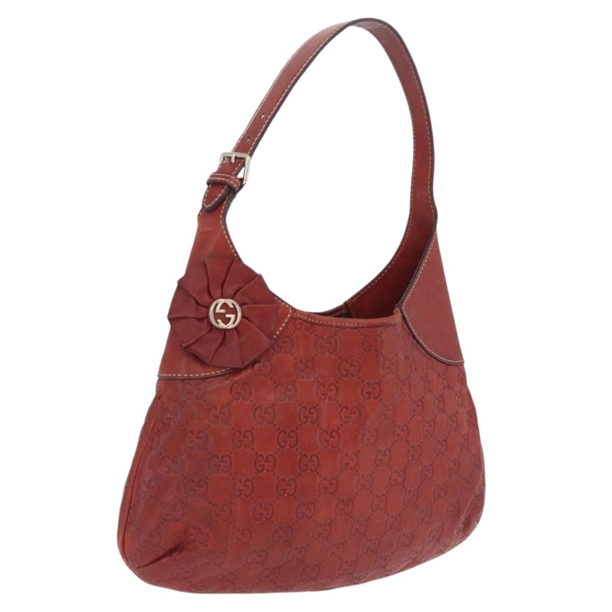 Gucci Trophy GG Canvas with Leather Small