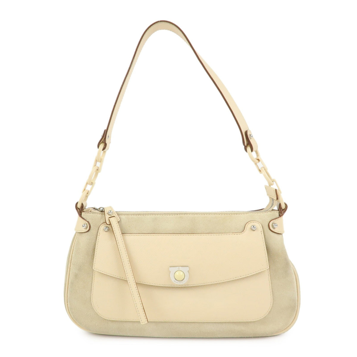 Salvatore Ferragamo Gancini Suede Product Image