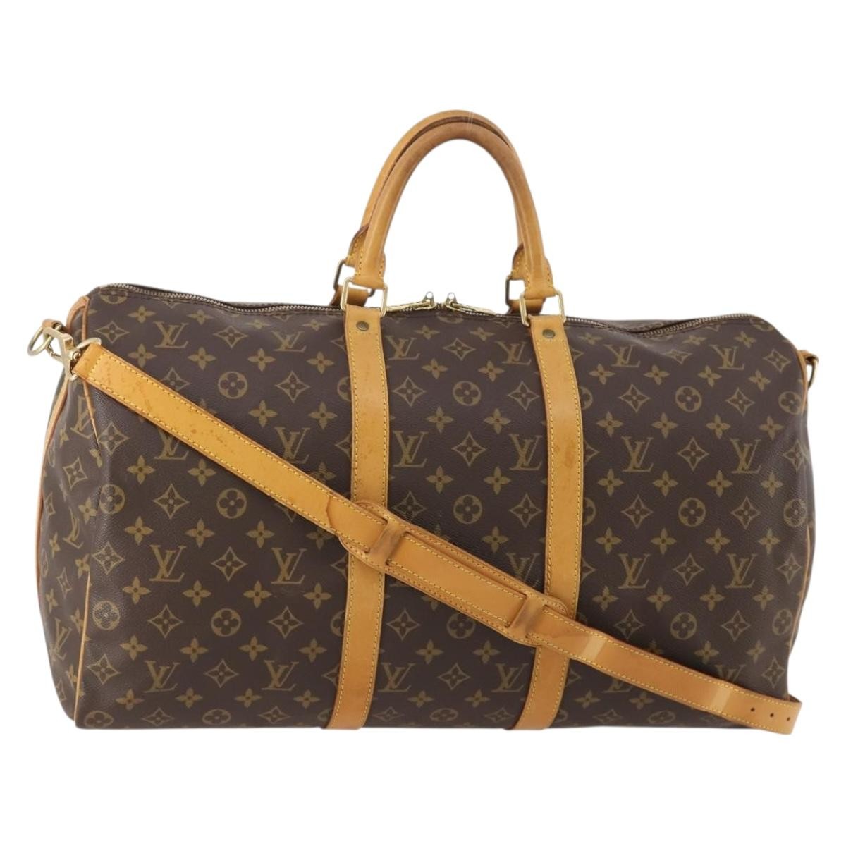 Louis Vuitton Keepall Bandouliere Bag Monogram Canvas 50