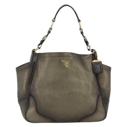 Prada Side Pocket Hobo Vitello Daino Medium