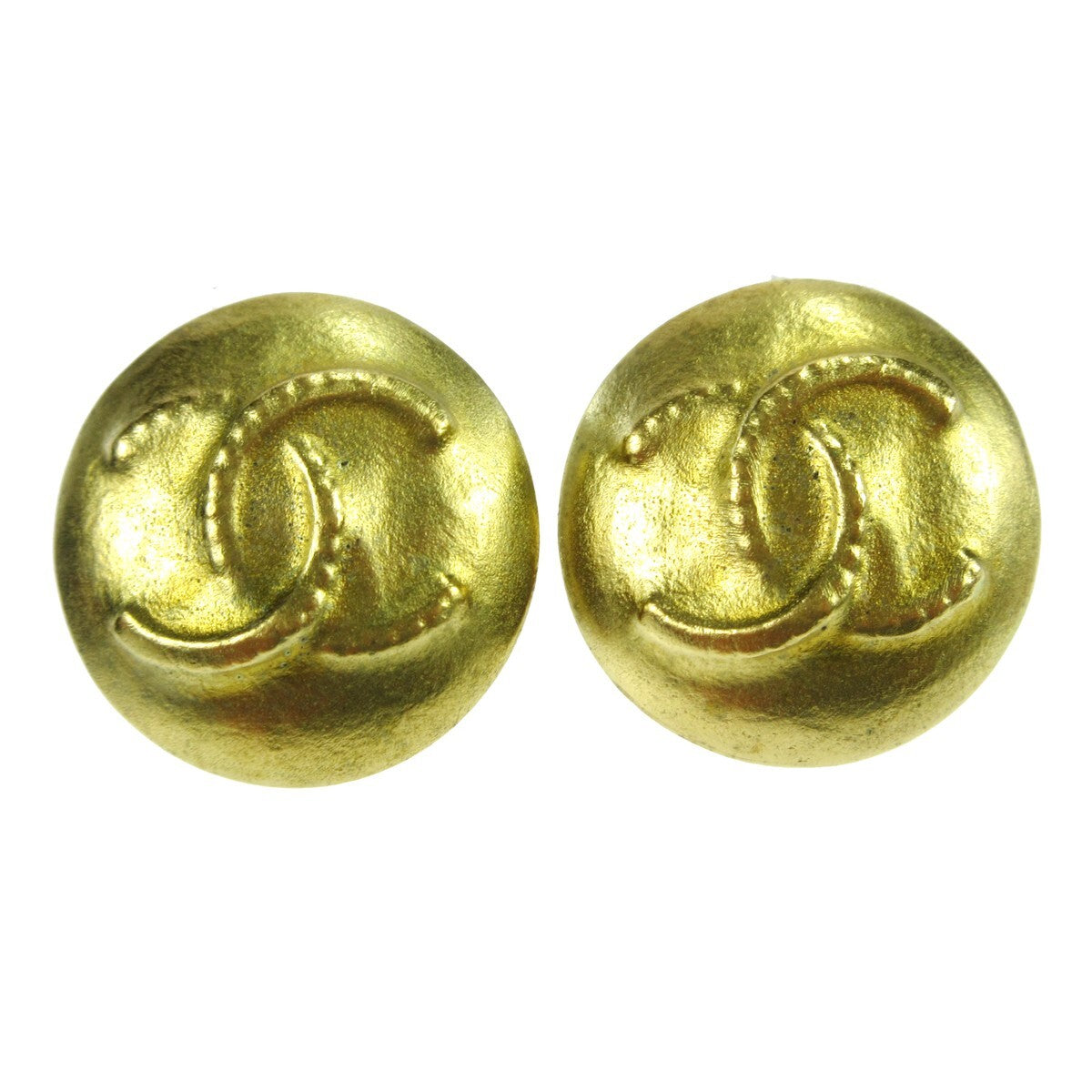 Chanel CC Button Clip-On Metal Product Image