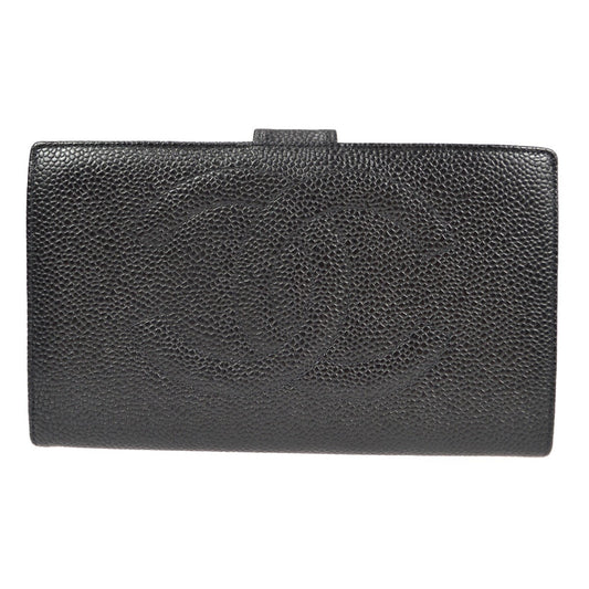 Chanel Timeless CC French Wallet Caviar Long