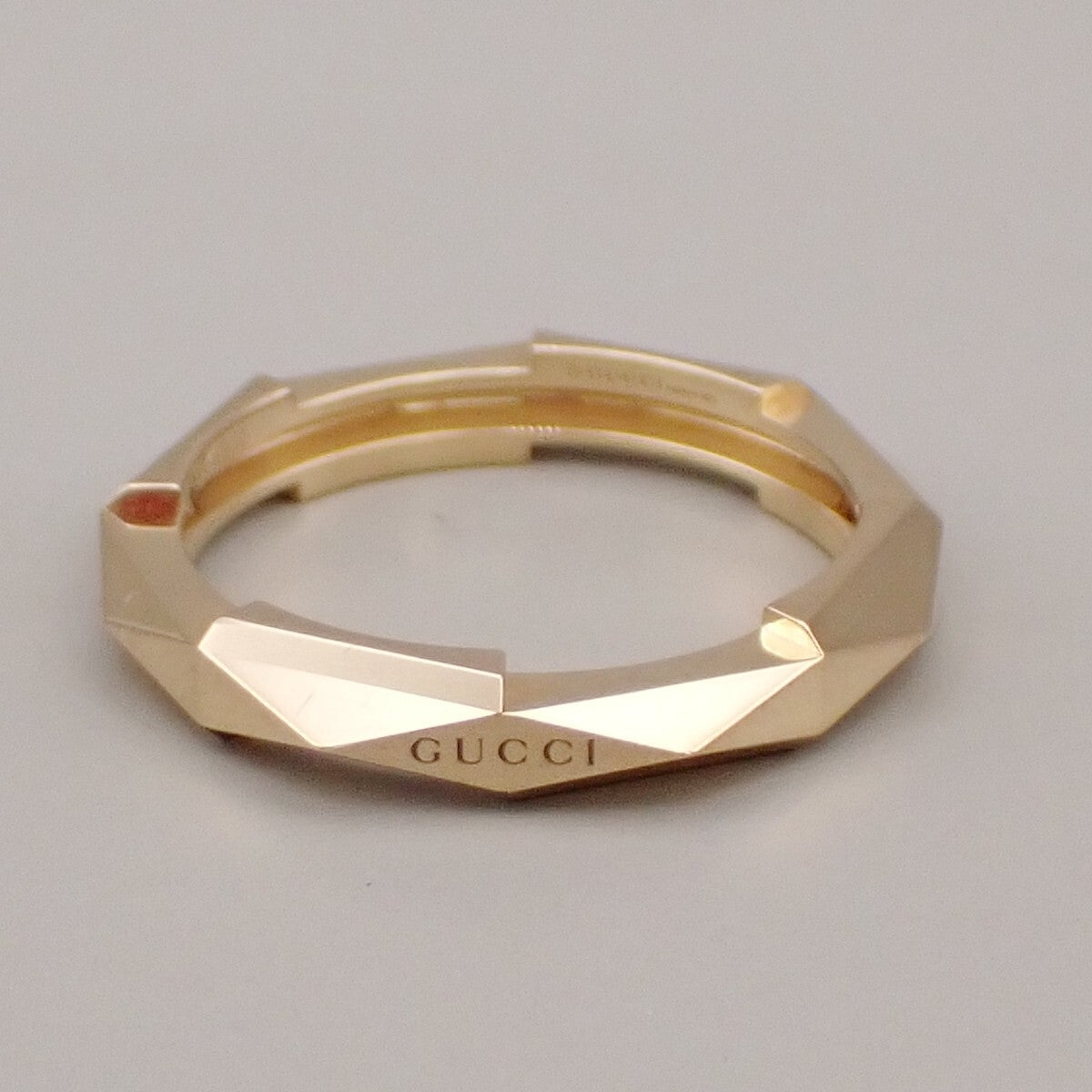 Gucci Link to Love Studded 18K Yellow Gold 4mm