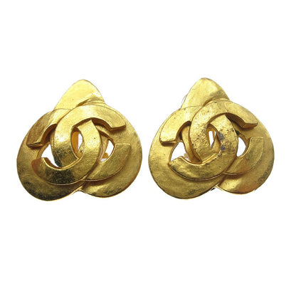 Chanel CC logo heart Gold-plated Product Image