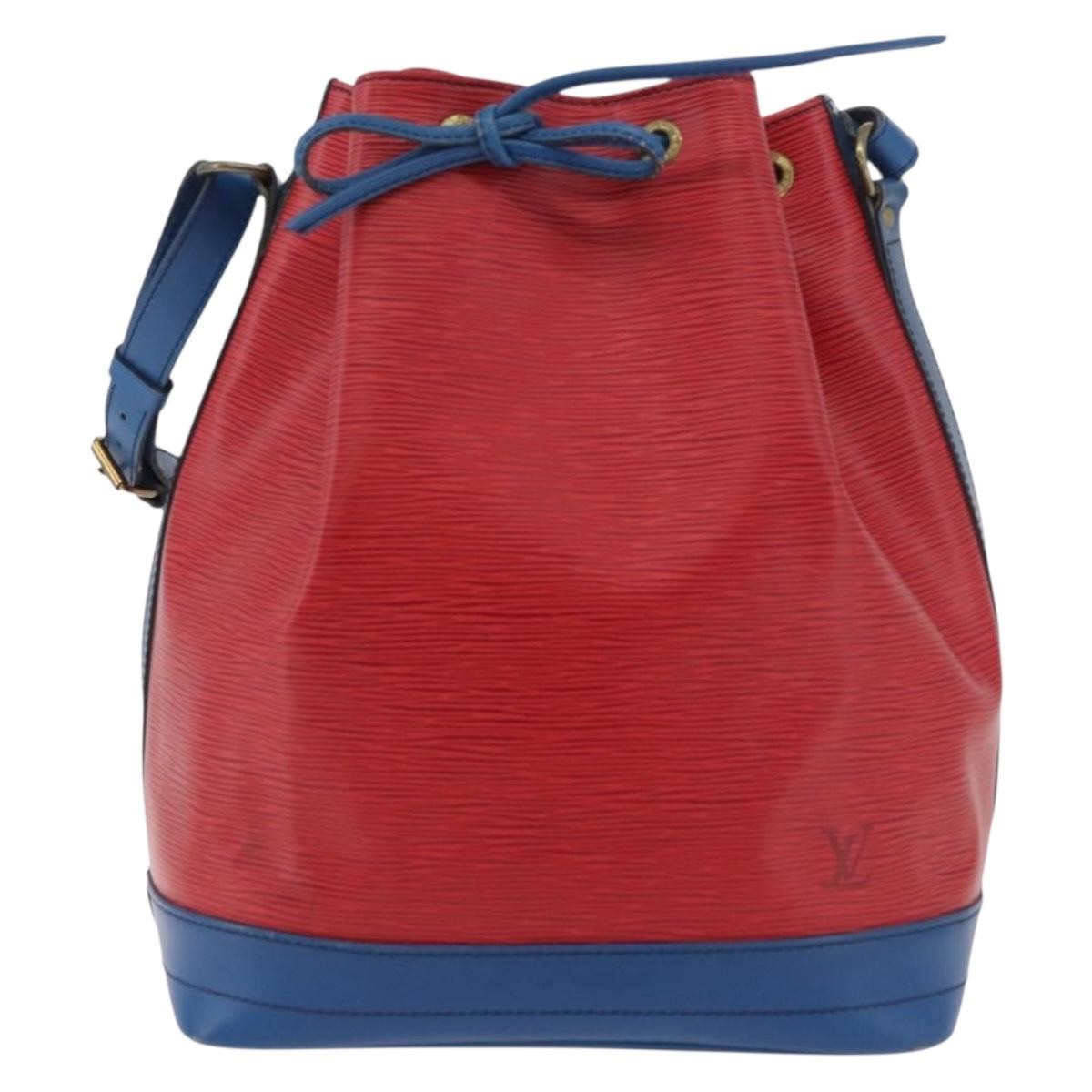 Louis Vuitton Bicolor Noe Handbag Epi Leather Large