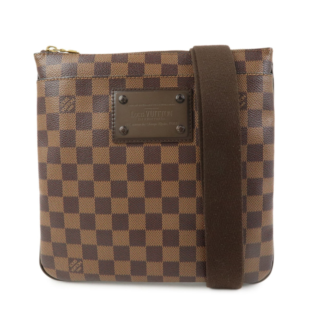 Louis Vuitton Brooklyn Pochette Plate Damier Product Image