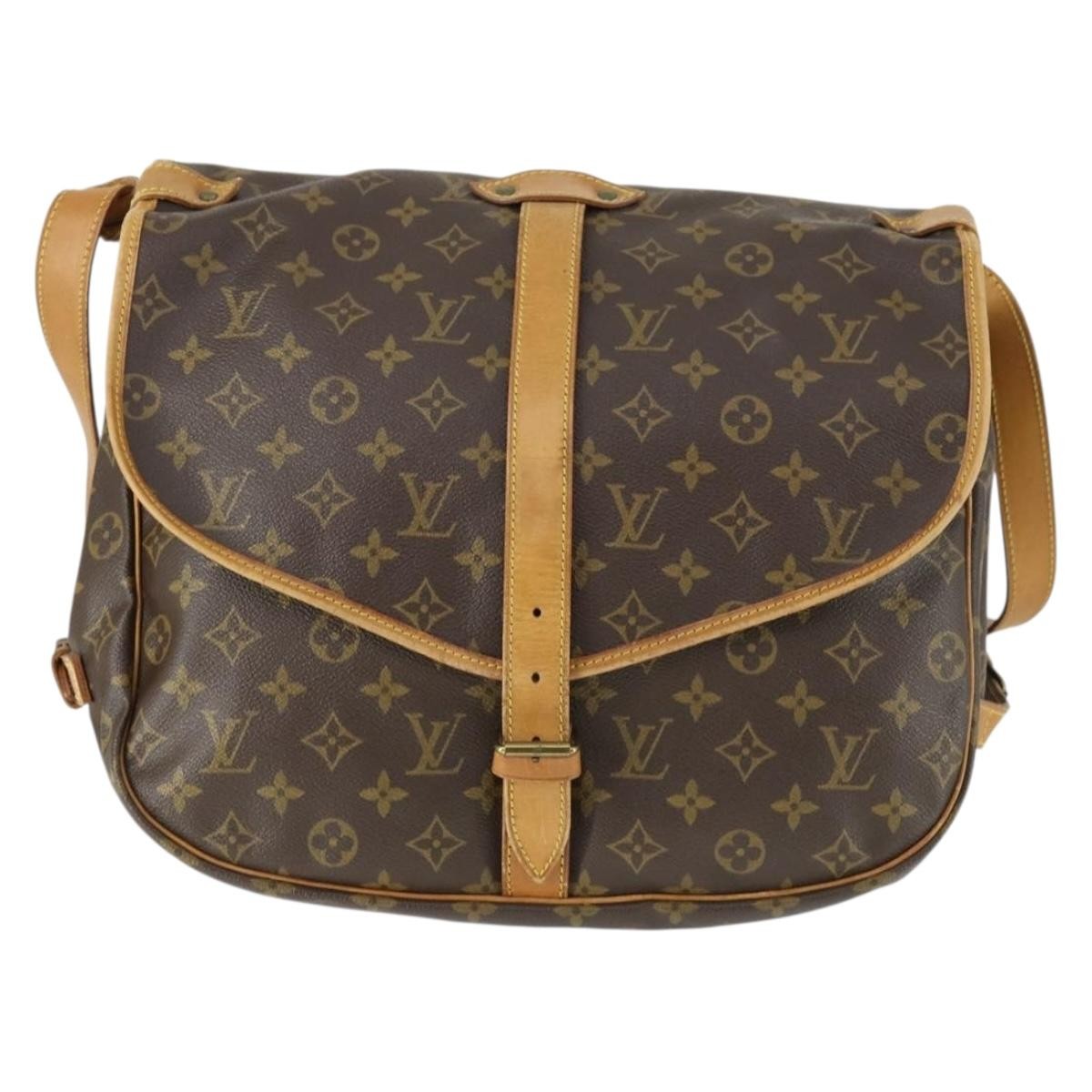Louis Vuitton Saumur Handbag Monogram Canvas Product Image