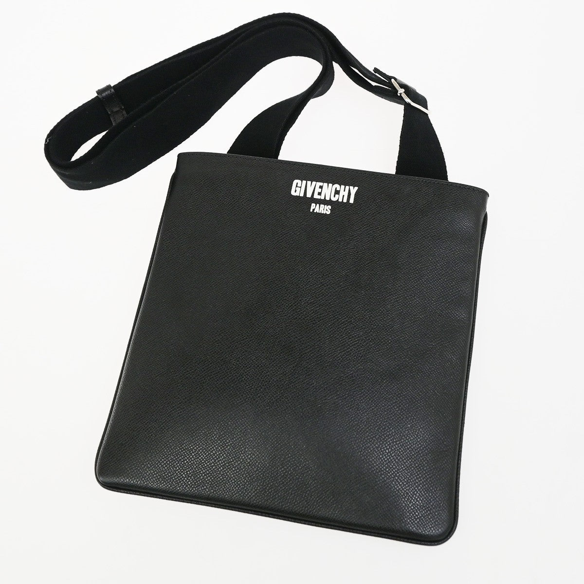 Givenchy Logo Messenger Leather Medium