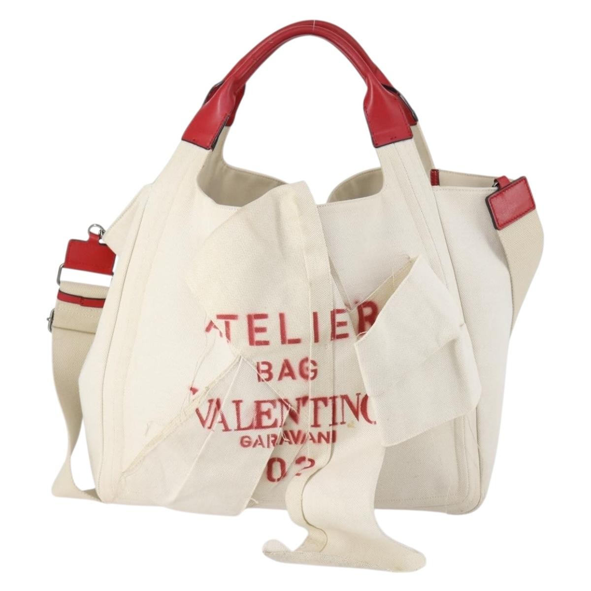 Valentino Garavani Atelier 02 Tote Canvas Large