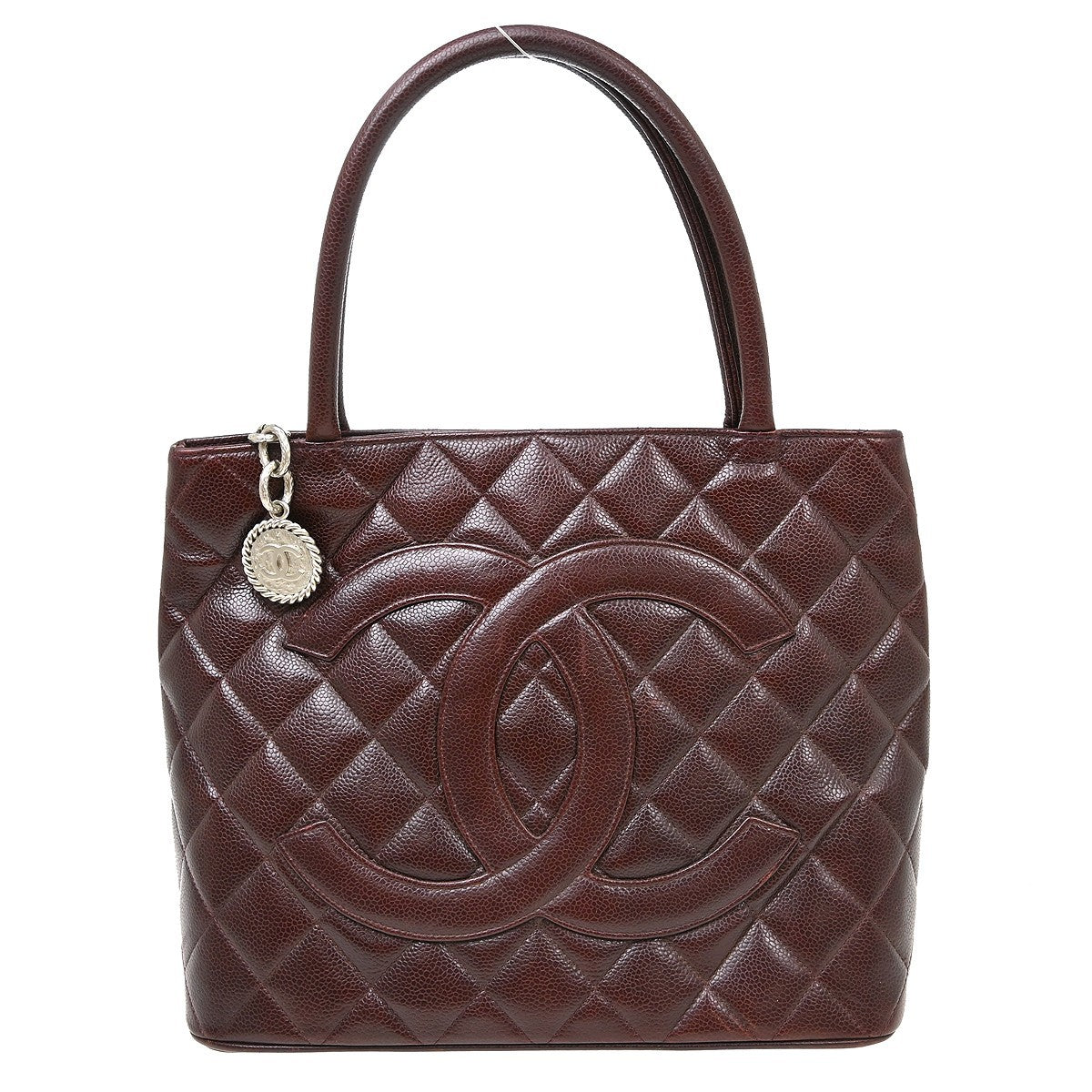 Chanel Medallion Tote Quilted Caviar Product Image