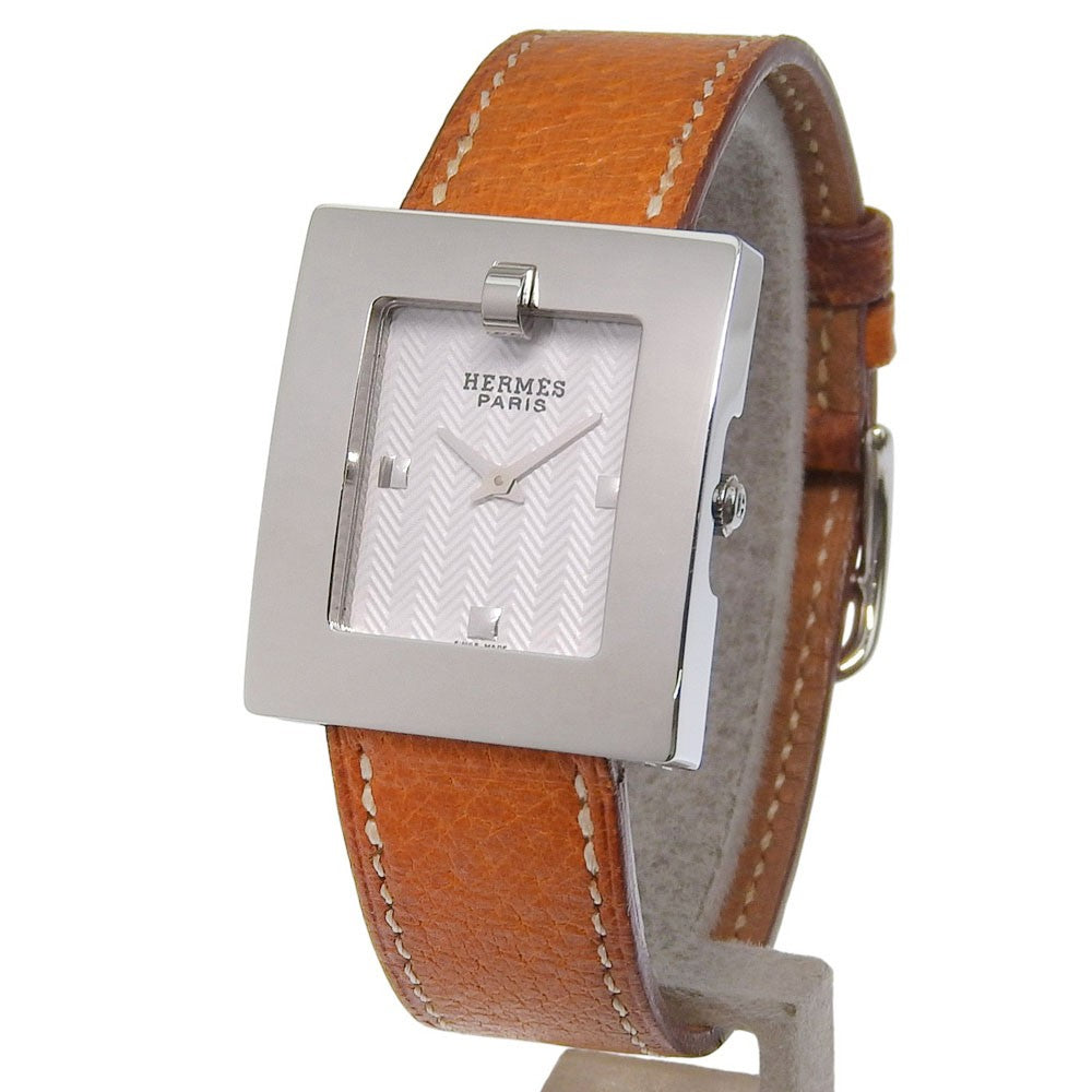 Hermes Belt Quartz Stainless Steel and Leather 26