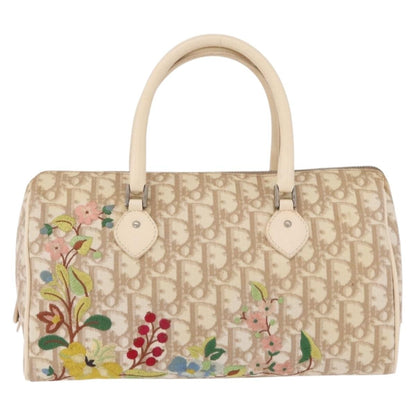 Christian Dior Vintage Boston Diorissimo Canvas Medium