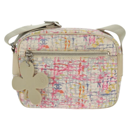 Chanel Vintage Clover Camera Bag Printed Canvas Small
