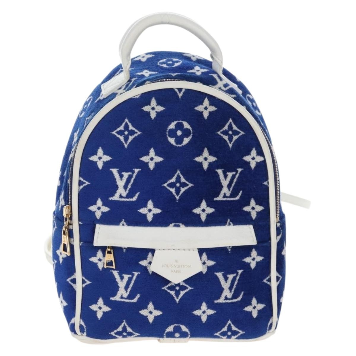 Louis Vuitton Palm Springs LV Match Monogram Jacquard Velvet Mini