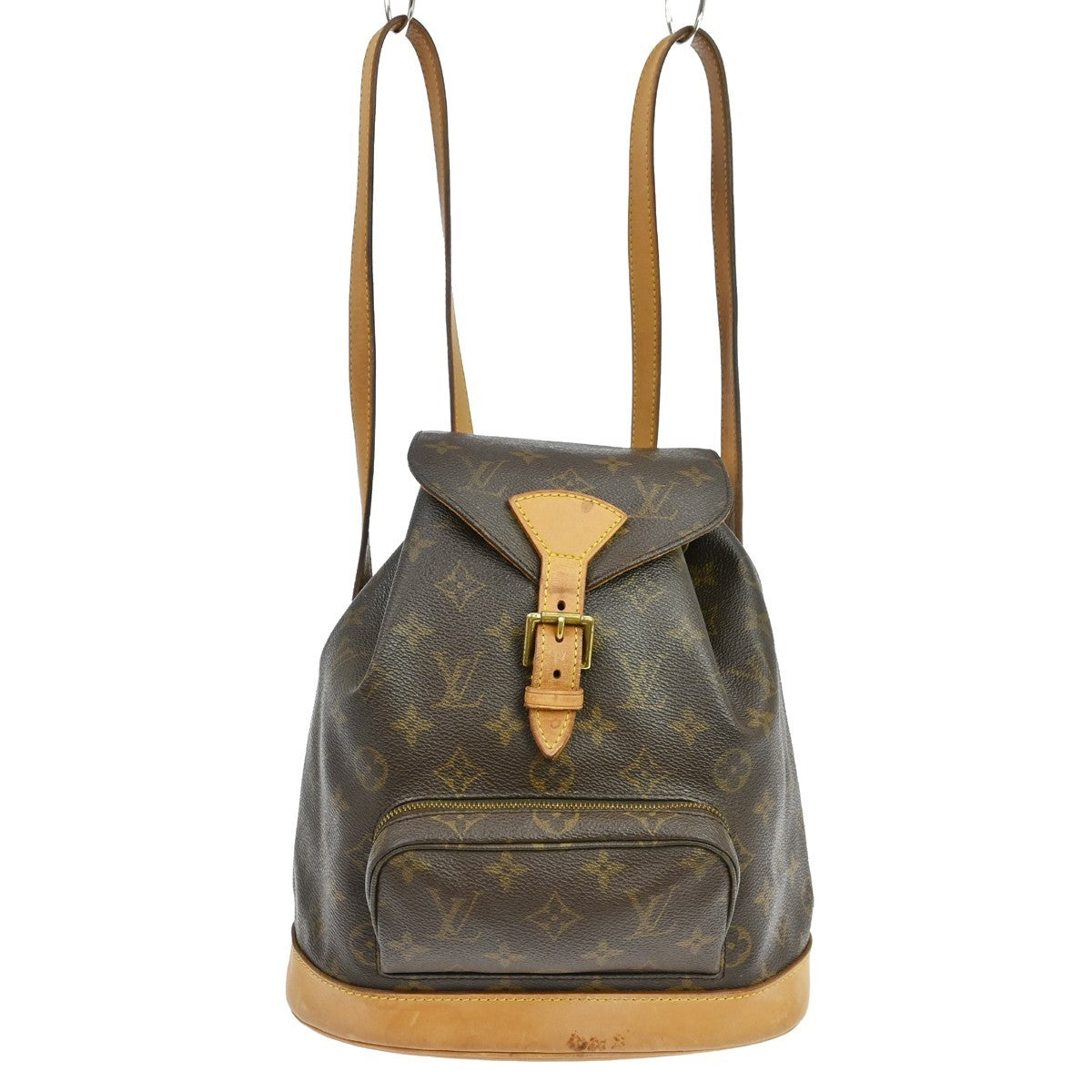 Louis Vuitton Vintage Montsouris Backpack Monogram Canvas MM