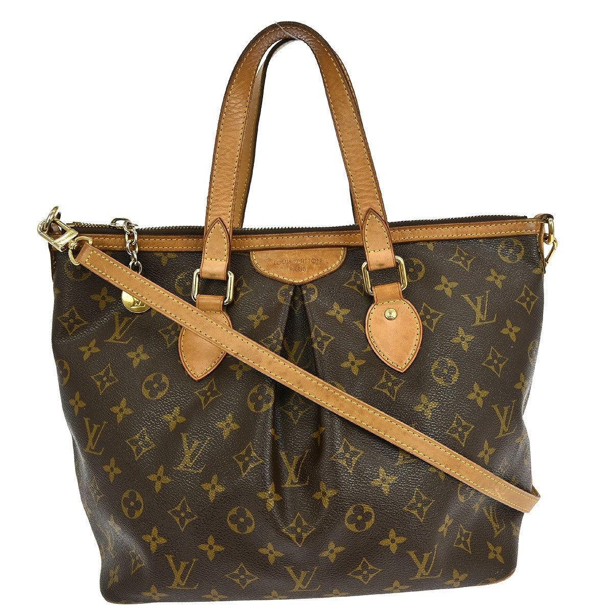 Louis Vuitton Palermo Handbag Monogram Canvas PM