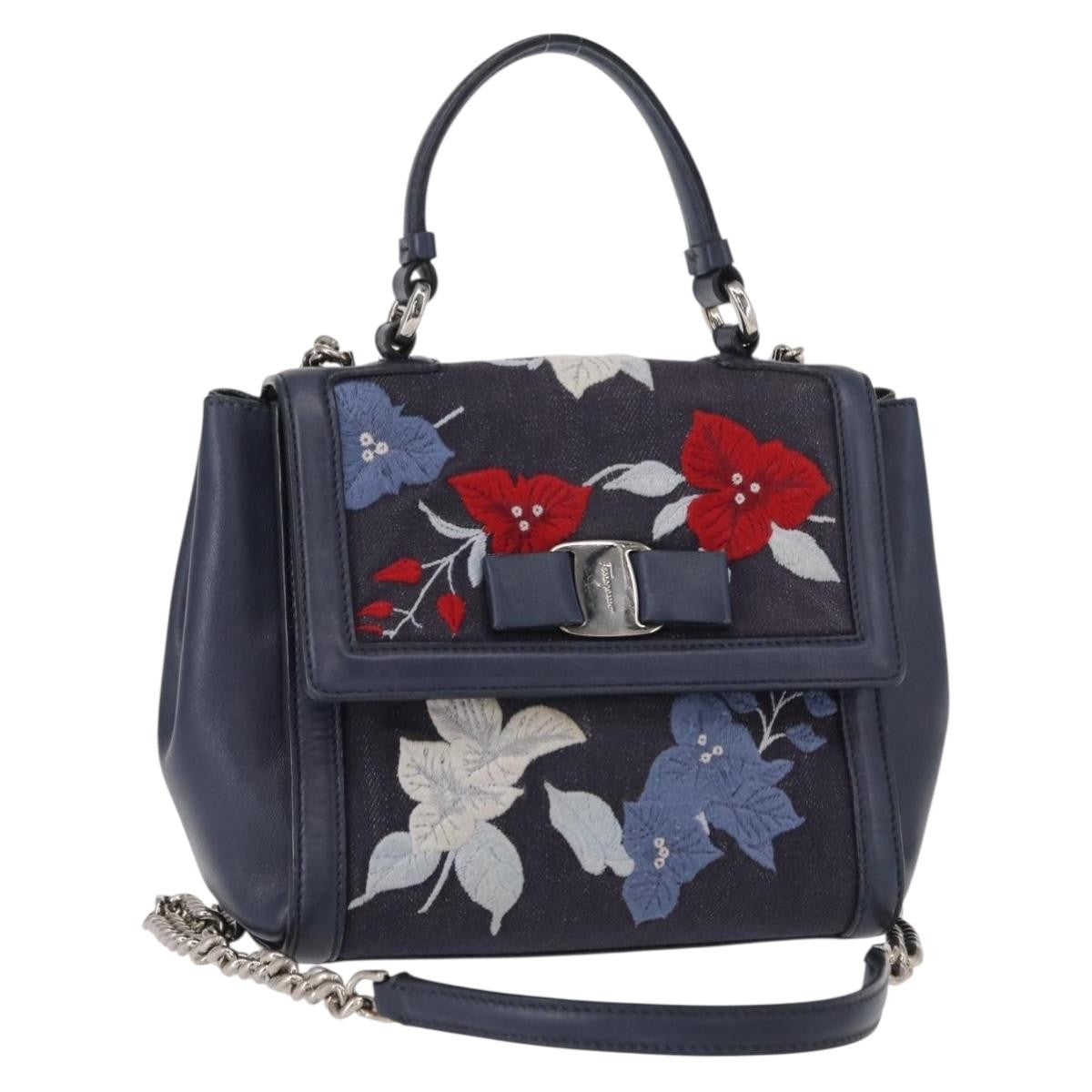Salvatore Ferragamo Vala Handbag Leather Product Image
