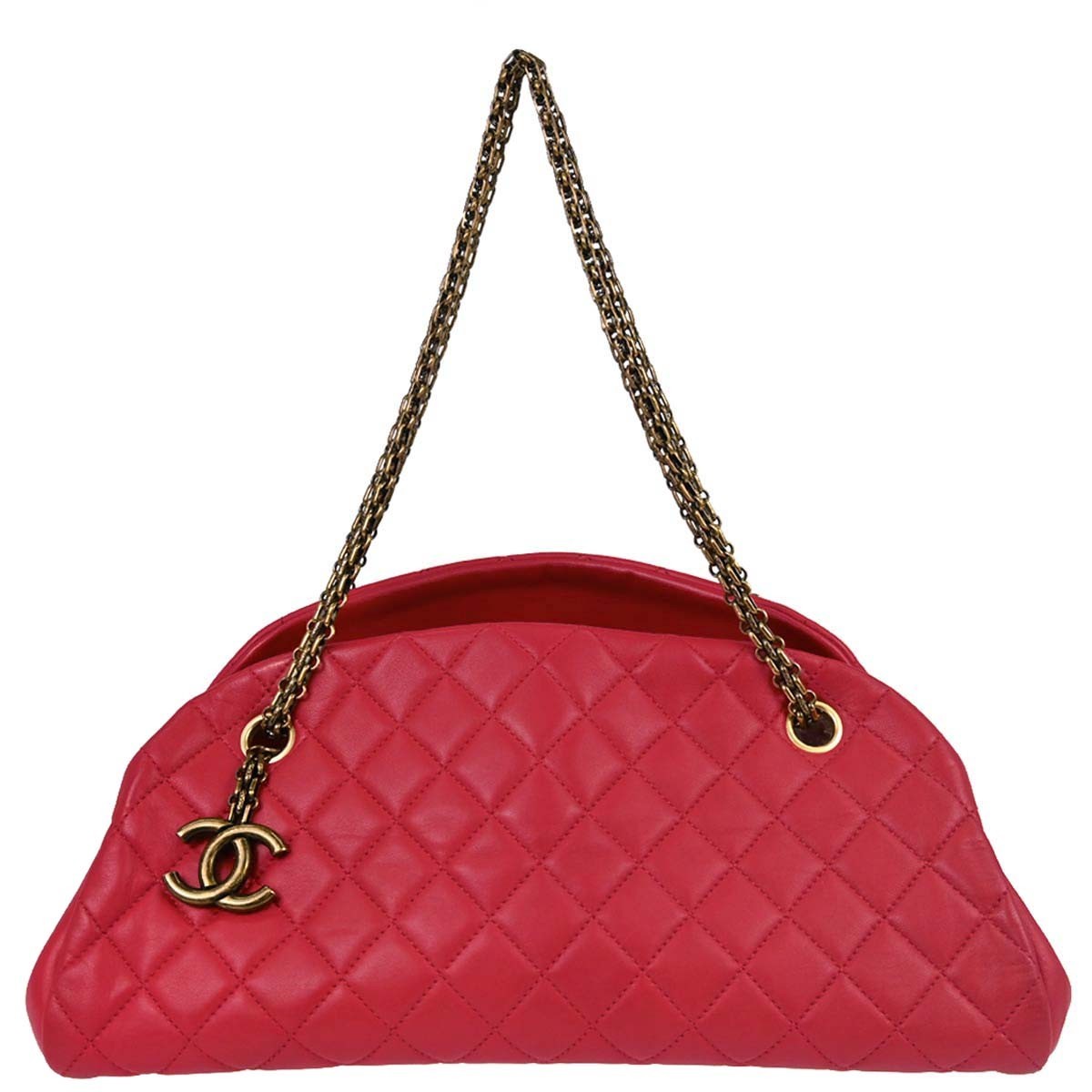 Chanel Just Mademoiselle Quilted Lambskin Medium