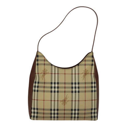 Burberry Shoulder Haymarket Coated Canvas Medium