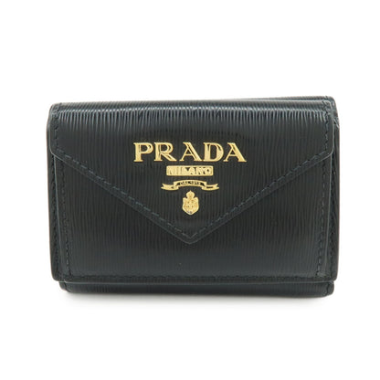 Prada Envelope Trifold Saffiano Leather Compact