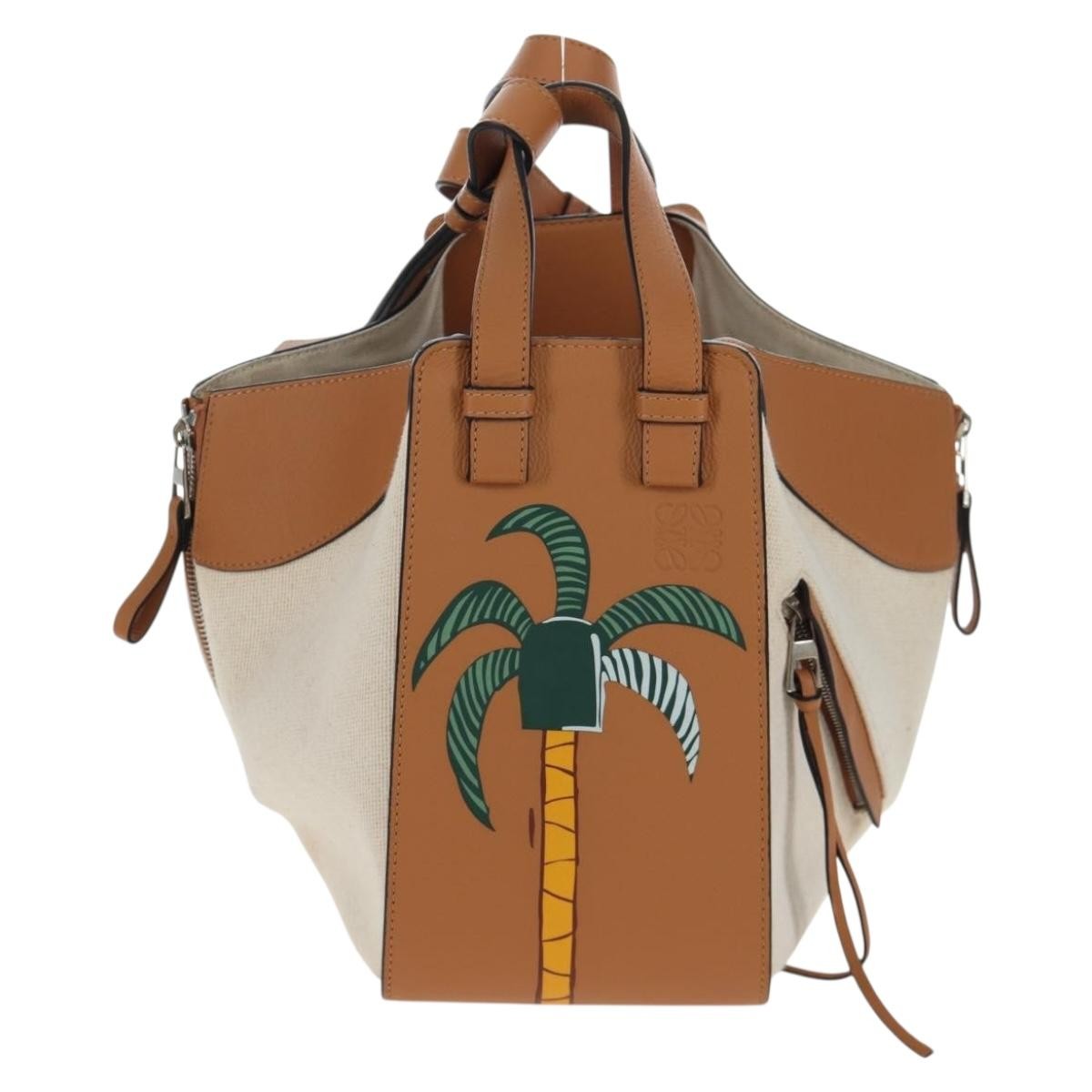 Loewe Ken Price Hammock Printed Leather and Canvas Small